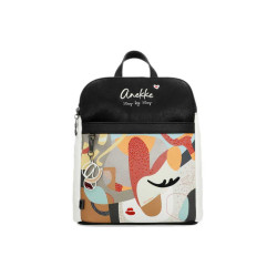 Черна раница, здрава еко-кожа - удобство и стил за пролетта и лятото N 100025211