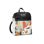 Черна раница, здрава еко-кожа - удобство и стил за пролетта и лятото N 100025211