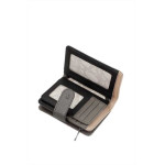 Бежова портмоне, здрава еко-кожа - удобство и стил за пролетта и лятото N 100025349