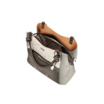 Бежова дамска чанта, здрава еко-кожа - удобство и стил за пролетта и лятото N 100025351