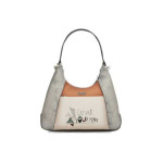 Бежова дамска чанта, здрава еко-кожа - удобство и стил за пролетта и лятото N 100025214