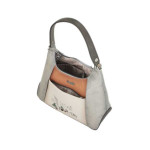 Бежова дамска чанта, здрава еко-кожа - удобство и стил за пролетта и лятото N 100025214