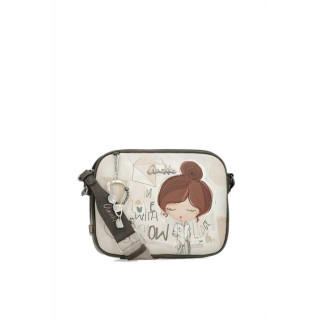 Бежова дамска чанта, здрава еко-кожа - удобство и стил за пролетта и лятото N 100025355