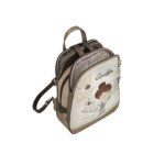 Сива раница, здрава еко-кожа - удобство и стил за пролетта и лятото N 100025216