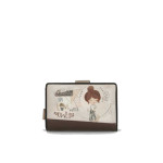 Бежова портмоне, здрава еко-кожа - удобство и стил за пролетта и лятото N 100025218