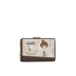 Бежова портмоне, здрава еко-кожа - удобство и стил за пролетта и лятото N 100025218