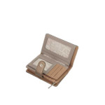 Бежова портмоне, здрава еко-кожа - удобство и стил за пролетта и лятото N 100025218