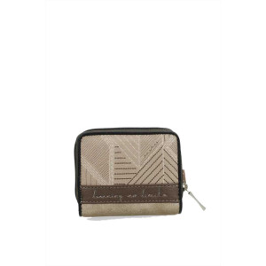 Бежова портмоне, здрава еко-кожа - удобство и стил за пролетта и лятото N 100025357