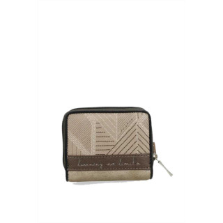 Бежова портмоне, здрава еко-кожа - удобство и стил за пролетта и лятото N 100025357