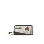 Бежова портмоне, здрава еко-кожа - удобство и стил за пролетта и лятото N 100025220