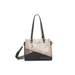 Кафява дамска чанта, здрава еко-кожа - удобство и стил за пролетта и лятото N 100025223