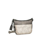 Сива дамска чанта, здрава еко-кожа - удобство и стил за пролетта и лятото N 100025224