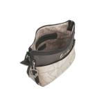 Сива дамска чанта, здрава еко-кожа - удобство и стил за пролетта и лятото N 100025224