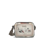 Бежова дамска чанта, здрава еко-кожа - удобство и стил за пролетта и лятото N 100025225