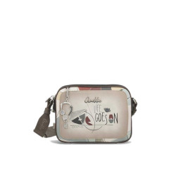 Бежова дамска чанта, здрава еко-кожа - удобство и стил за пролетта и лятото N 100025225