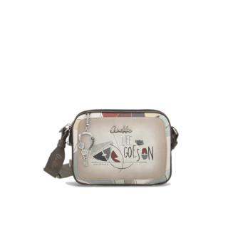 Бежова дамска чанта, здрава еко-кожа - удобство и стил за пролетта и лятото N 100025225