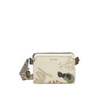 Бежова дамска чанта, здрава еко-кожа - удобство и стил за пролетта и лятото N 100025231