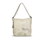 Бежова дамска чанта, здрава еко-кожа - удобство и стил за пролетта и лятото N 100025232