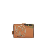 Кафява портмоне, здрава еко-кожа - удобство и стил за пролетта и лятото N 100025234