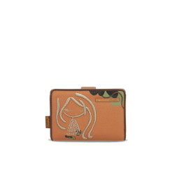 Кафява портмоне, здрава еко-кожа - удобство и стил за пролетта и лятото N 100025234