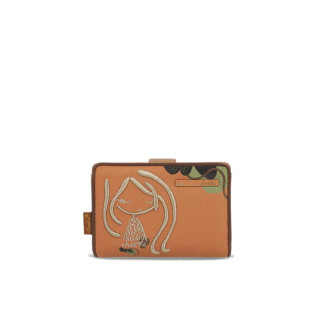 Кафява портмоне, здрава еко-кожа - удобство и стил за пролетта и лятото N 100025234