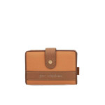 Кафява портмоне, здрава еко-кожа - удобство и стил за пролетта и лятото N 100025234