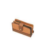 Кафява портмоне, здрава еко-кожа - удобство и стил за пролетта и лятото N 100025234