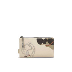 Бежова портмоне, здрава еко-кожа - удобство и стил за пролетта и лятото N 100025236