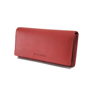Червено портмоне, естествена кожа -   N 100025177