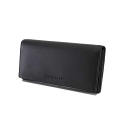 Черно портмоне, естествена кожа -   N 100025178