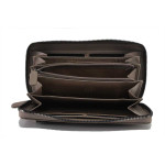 Бежово портмоне, естествена кожа -   N 100025179