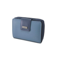 Синьо портмоне, естествена кожа -   N 100025182