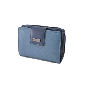 Синьо портмоне, естествена кожа -   N 100025182
