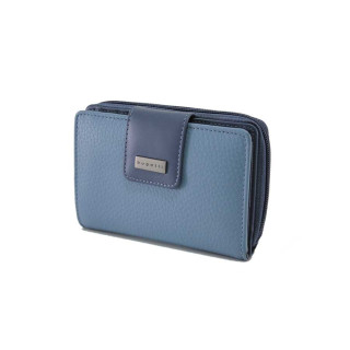 Синьо портмоне, естествена кожа -   N 100025182