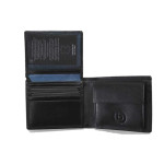 Черно портмоне, естествена кожа -   N 100025184