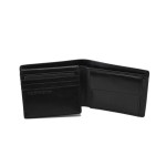 Черно портмоне, естествена кожа -   N 100025184