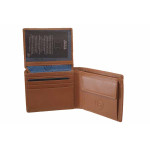 Кафяво портмоне, естествена кожа - N 100025185 Кафяво портмоне, естествена кожа - N 100025185