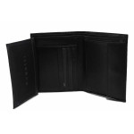 Черно портмоне, естествена кожа - N 100025191 Черно портмоне, естествена кожа - N 100025191