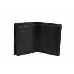 Черно портмоне, естествена кожа - N 100025193 Черно портмоне, естествена кожа - N 100025193