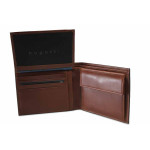 Кафяво портмоне, естествена кожа - N 100025195 Кафяво портмоне, естествена кожа - N 100025195