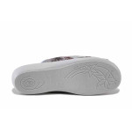 Сиви домашни чехли, текстилна материя - всекидневни обувки за пролетта и лятото N 100025532