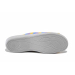 Жълти домашни чехли, текстилна материя - ежедневни обувки за пролетта и лятото N 100025537