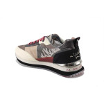 Розови дамски маратонки, естествена кожа и еко-кожа - спортни обувки за пролетта и лятото N 100025244