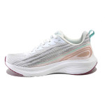 Бели дамски маратонки, текстилна материя - спортни обувки за пролетта и лятото N 100025388