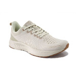 Бежови мъжки маратонки, текстилна материя - ежедневни обувки за пролетта и лятото N 100025397
