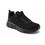 Черни спортни дамски обувки, текстилна материя - спортни обувки за пролетта и лятото N 100025527