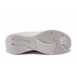 Сиви дамски маратонки, текстилна материя - спортни обувки за лятото N 100025553