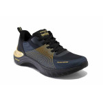 Черни дамски маратонки, текстилна материя - ежедневни обувки за лятото N 100025554