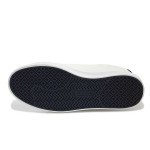 Бели мъжки маратонки, здрава еко-кожа - спортни кецове за пролетта и лятото N 100025166