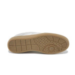 Сребристи спортни дамски обувки, здрава еко-кожа - спортни кецове за пролетта и лятото N 100025167